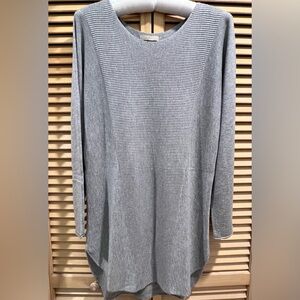 Long sweater with cashmere